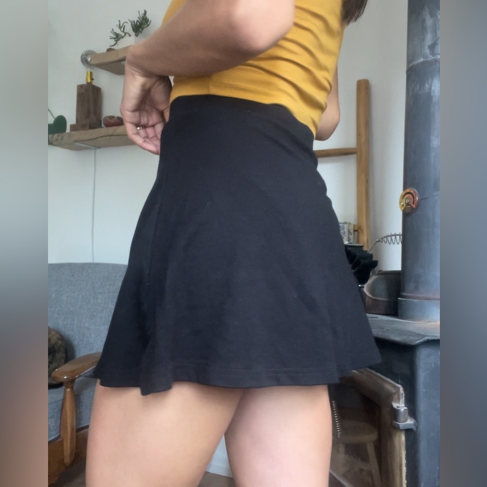 American Apparel Skirt with shorts under